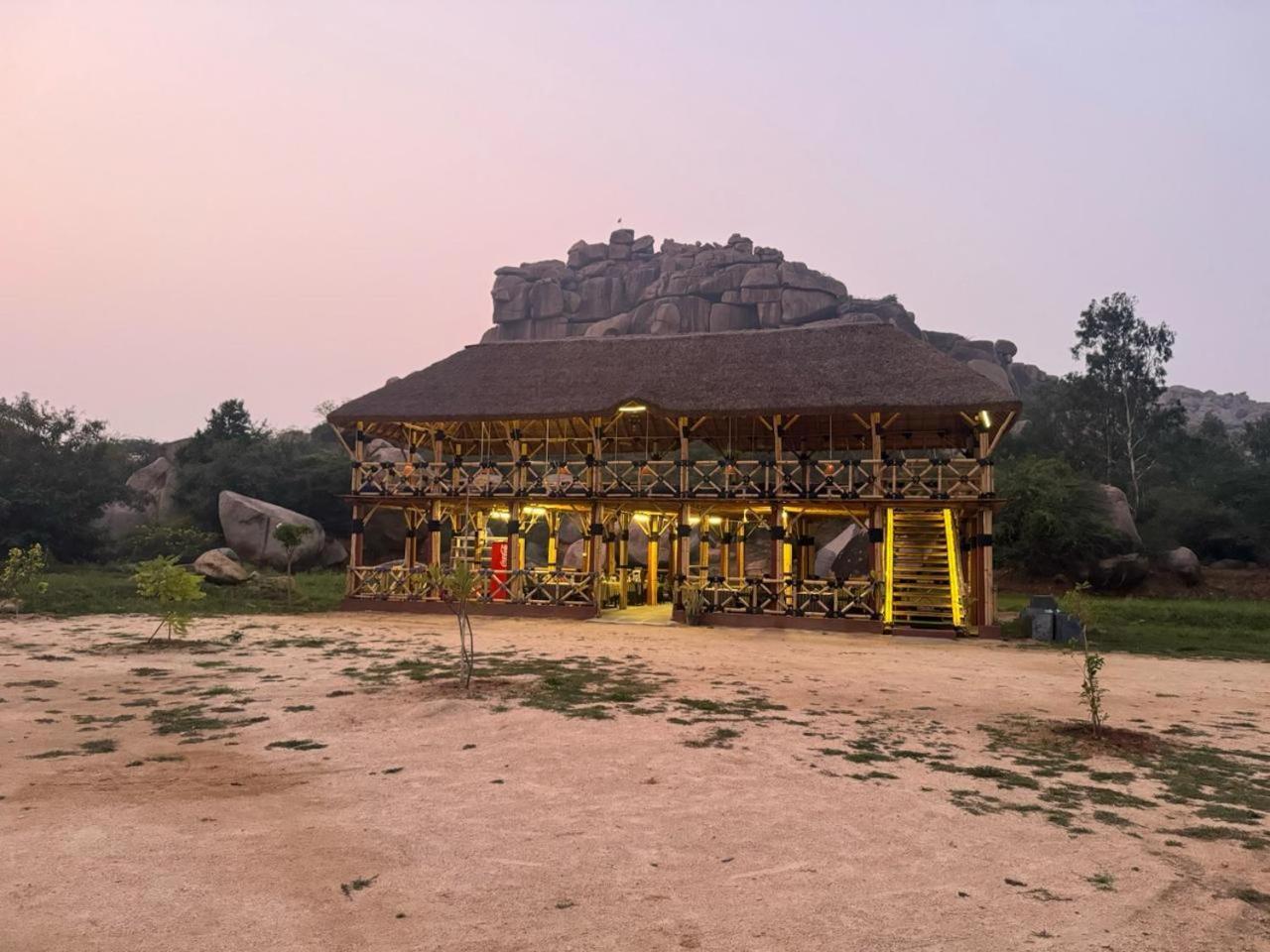 Hill Stone View Hampi Hotel Exterior photo