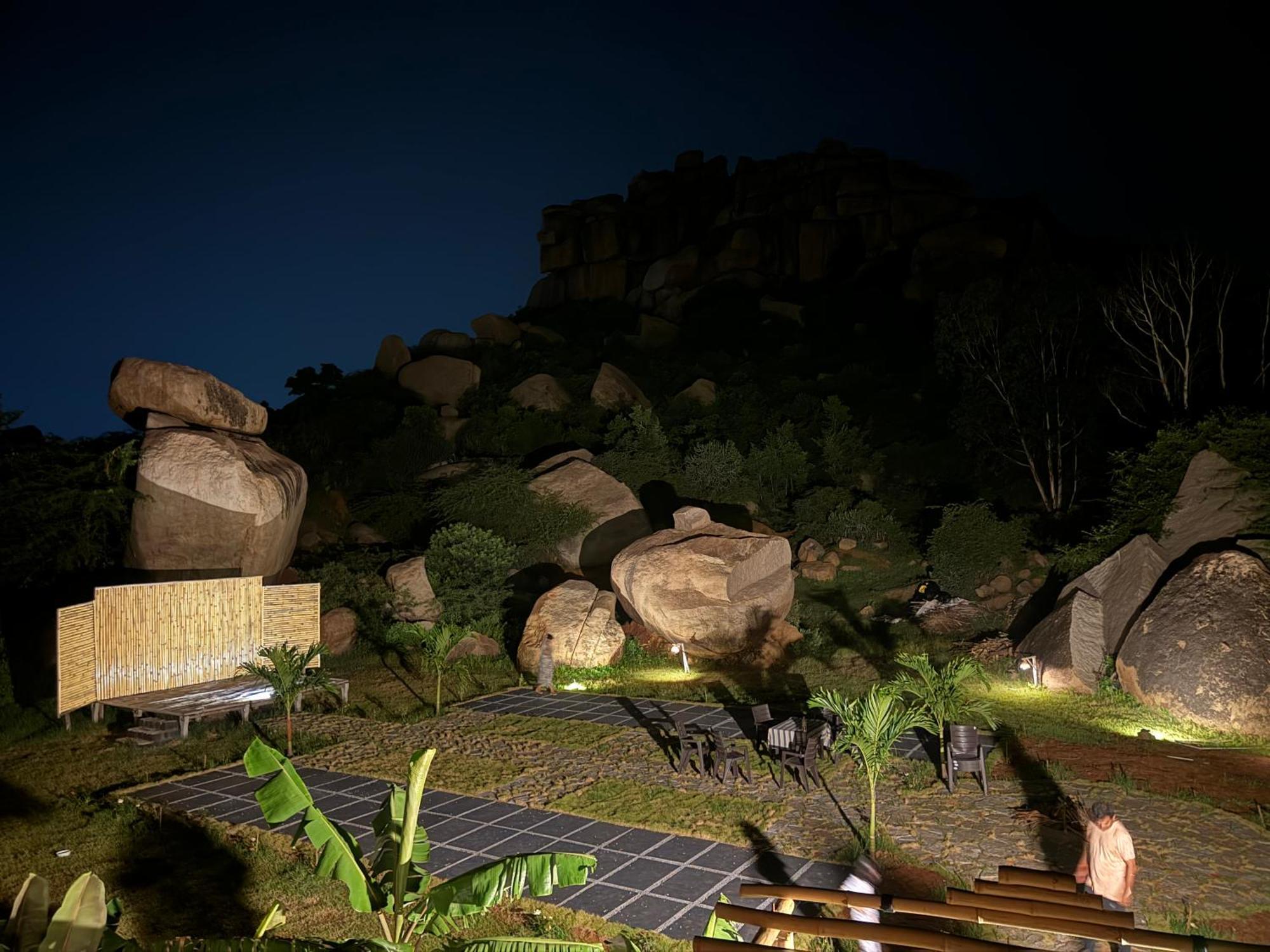 Hill Stone View Hampi Hotel Exterior photo