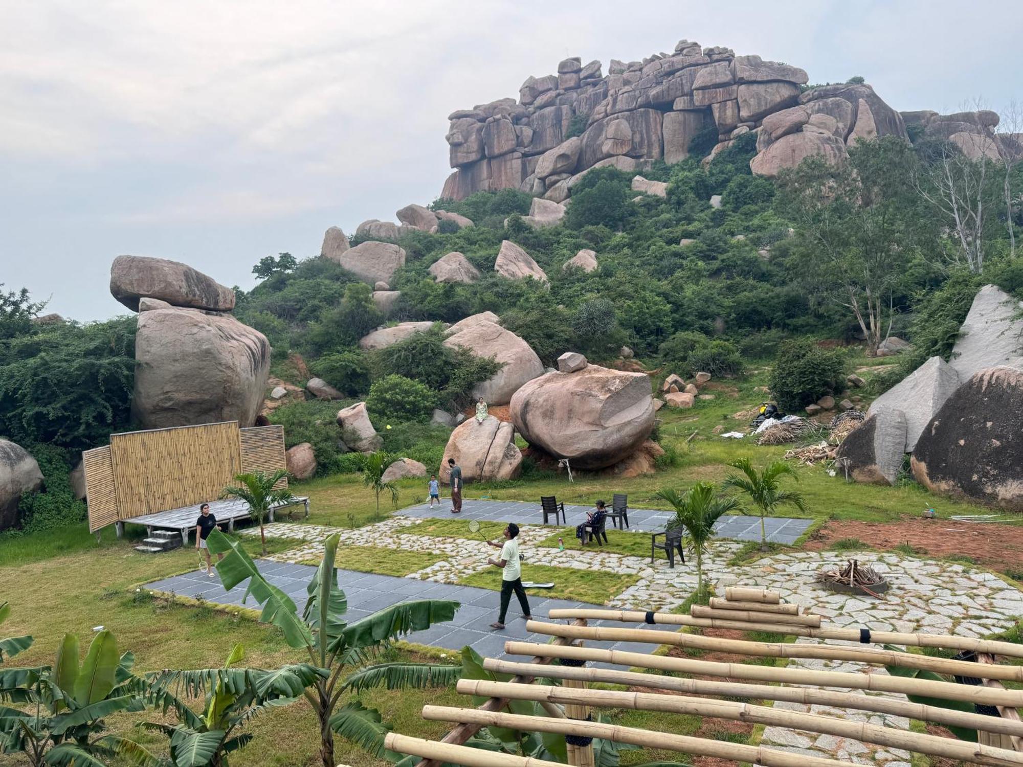 Hill Stone View Hampi Hotel Exterior photo
